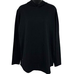 BYLT Premium Mens Active Hoodie Size Medium M Long Sleeve Black Athletic EUC